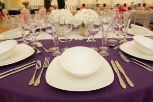 Purple and Lilac Table